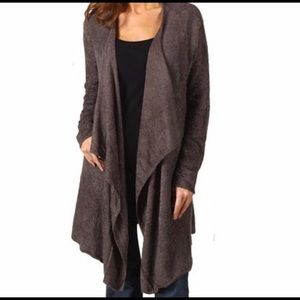 CozyChic Lite Barefoot Dreams Cardigan-S/M cocoa